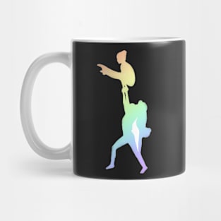 Copy of A women’s trio doing lunge column Mug